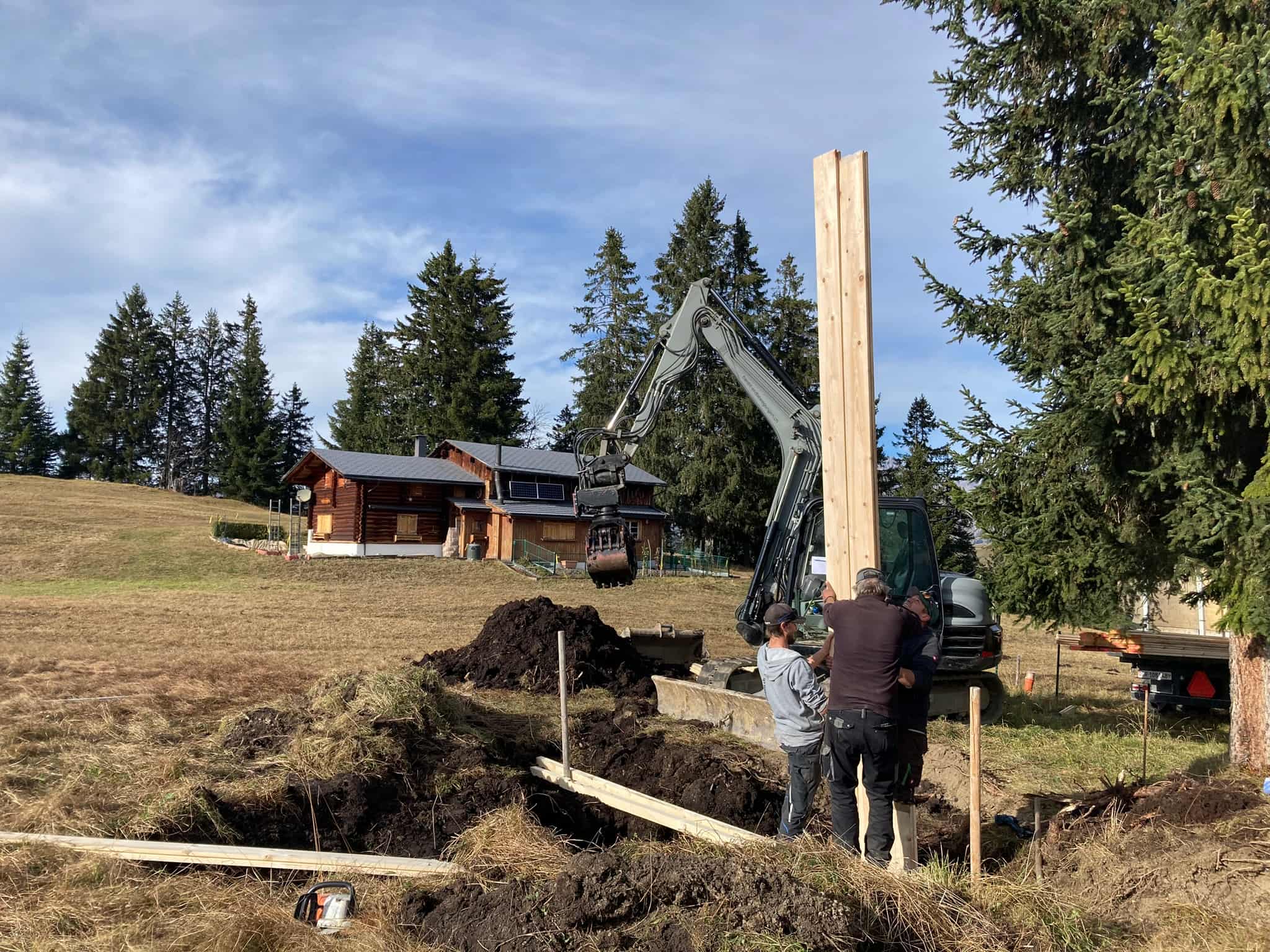 Moorregeneration «Horn bei Tratza», Pany
